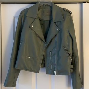 Green Leather Jacket